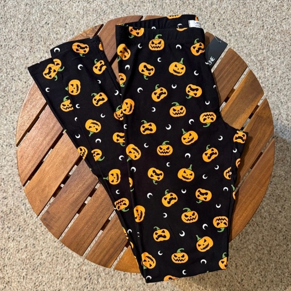 Ardene Halloween Pumpkin Leggings/Womens-Juniors/ Costume/ NWT - Picture 4 of 6